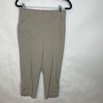 Soho  Tan Athleisure Pants Sz Medium Cropped Photo 1