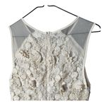 Thistlepearl Coquette Boho Cream Crotchet Lace Sleeveless Flower Dress Sz 2 Photo 7