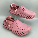 Crocs Echo Clog Unisex M7/W9 Pink Comfortable Streetwear Comfortable Casual Size 9 Photo 0
