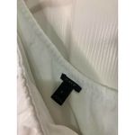 J.Crew White One Shoulder Ruffle Top Size Small #G7065 Photo 2