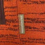 Kathmandu Atica200 Womens Small Orange Full Zip Knit Jacket Winter Photo 4
