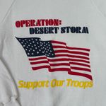 TEE JAYS Vintage 1990s Operation Desert Storm Support Our Troops Sweatshirt Photo 4