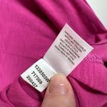 J.Jill  Pink T-Shirt Dress Size 2X V-Neck Cotton Comfort Lounge Travel Flowy Photo 5