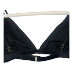 Shade & Shore  Black Bead Detail Triangle Bikini Top, Large (12-14) Photo 4