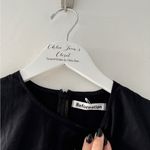 Reformation  Black Doria Dress 2 Photo 5