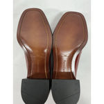 Franco Sarto Womans NWOT Slip On Loafer Shoes 5.5 M Maroon Block Heel Tassel Photo 8