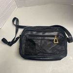 Patch Leather Black Shoulder Bag 10X2X8‎ Black Photo 9