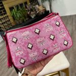 MCM FINAL SALE✨ monogram jacquard are mini shoulder bag ❤️ Photo 7