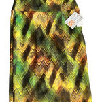 LuLaRoe  Pencil Skirt XS Chevron‎ Print Colorful Geometric Photo 0