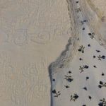 Brandy Melville  Lace Trim Floral Tank Top Photo 6