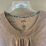 Croft & Barrow Intimates Short Sleeve Knit Pajama Top Sz M Gray Photo 3