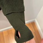 Market & Spruce Turtleneck Waffle Sweater Photo 2