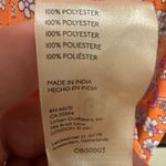 Free People Nina long sleeve sheer chiffon floral ruffle top with raw edges Photo 8