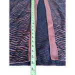 ZARA  Women's Animal Print Long Knit Cardigan Size Small Brown & Black Pockets Photo 13