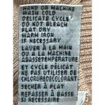 August Silk Knits Size XL Short Sleeve Taupe Ribbed 100 Percent Silk Knit Top Brown Photo 7