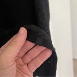 Lululemon Black Short Sleeve Knot Side Sheer Top Photo 2