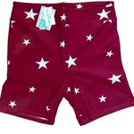 LuLaRoe 2XL Biker Shorts • Americana Collection • Red With White Stars • NWT Photo 0