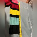 NEW YORK & COMPANY Stripe Sweater Dress Size L Yellow Size L Photo 5