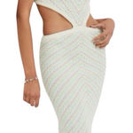 For Love & Lemons NWT  Bette Knit Women’s Midi Backless Dress Size Medium Photo 0