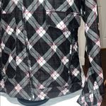 Burton  Black and White Plaid Ski Jacket Photo 0