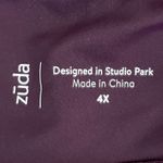 zuda Blackberry Bermuda Swim Skort Women SZ 4X #1260 Purple Photo 6