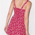 Reformation  Floral Red Mini Dress EUC Photo 3