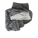 A New Day  Target Black and White Plaid Gingham Asymmetrical Ruffle Skirt // Sz 4 Photo 5