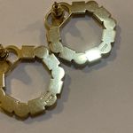 Christian Dior Petit CD Earring Gold-Finish Metal, White Resin Pearls Photo 7