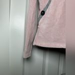 Simply Southern Dusty Rose Ribbed Soft Button Up Women’s Pullover Sweater Size M Photo 3