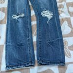 Anthropologie Pilcro Slim Boyfriend Distressed Jeans Denim Petite Size 26 Photo 9