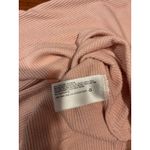 Wild Fable  Pink Waffle Knit Henley Tank Top Cropped Size L Photo 8