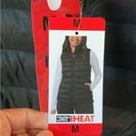 32 Degrees Heat Black Puffer Vest Ski Jacket Full Zip  Womens Medium Sleeveless Photo 8