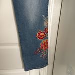 Driftwood  Stella floral charm embroidered straight leg jeans Photo 7