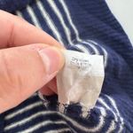 J.Crew Tank‎ Top Womens Small Blue Striped V Neck Sleeveless Knit Wool Blend Photo 4