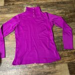 Nike  Purple Fitted Long Sleeve golf Shirt Photo 0