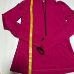 Nike  Women's Pink Half-Zip Sweatshirt Photo 4