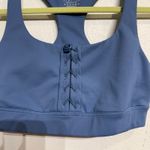 IVL Collective Cornet Blue Lace Up Sports Bra Sz 6 Photo 3