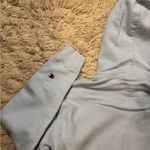 Champion  Light Blue Reverse Weave Women's Hoodie Size M Photo 3