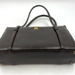 Bienen Davis Vintage Structured Frame Bag Brown Boxy Photo 6