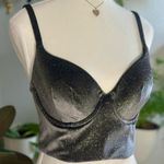 Victoria's Secret Black Sparkle Bustier Photo 1