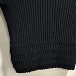 Maeve   by Anthropologie Black Knit Top Photo 8