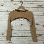 Princess Polly NWT  Knit Shrug - Beige - S/M Photo 11