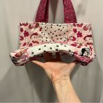 Handmade Adorable quilted ladies with flowers possibly  shopper tote motivation Photo 7