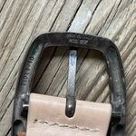 Velez Women's Cream Leather Beaded Western Style Belt Size M Size M Photo 5