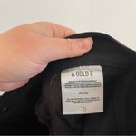 AGOLDE  Waxed jeans Shiny Black Stretch Denim Size 29 Sleek Minimal Alix Earle Photo 4