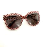 Stella McCartney  Acetate Sun Glasses Red Circle Motif Photo 5