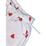Grayson Threads   Women’s  Sweatpants Pink Cherries + Hearts Wide Leg Size XXS Photo 1