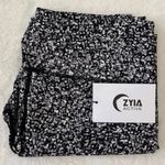 Zyia (NWT)  Black Mosaic Soft n Snug Mid-Rise 7/8 24", Large (8-10) Photo 2