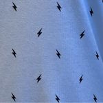 Love Charm  v neck Tshirt white with lightening bolts size medium new with tag. Photo 7