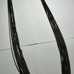 Kendra Scott  Glam Rocks Black Gold Tone Reese Multi Chain Necklace 32 Inch Photo 14